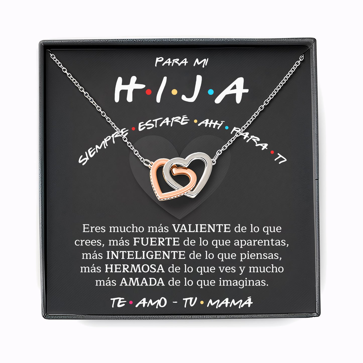 Collar Siempre Estaré Ahí Para Ti