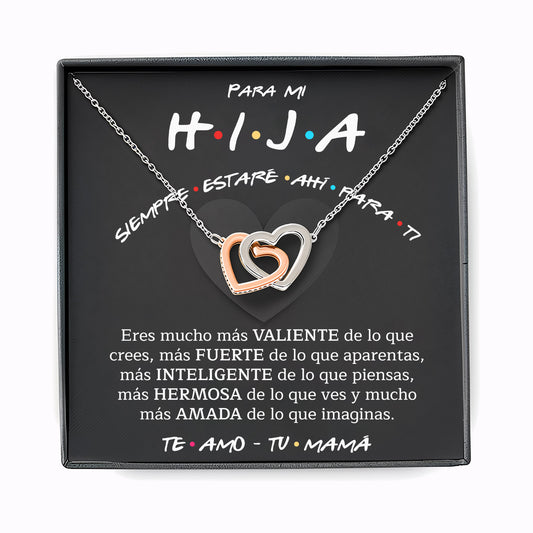 Collar Siempre Estaré Ahí Para Ti