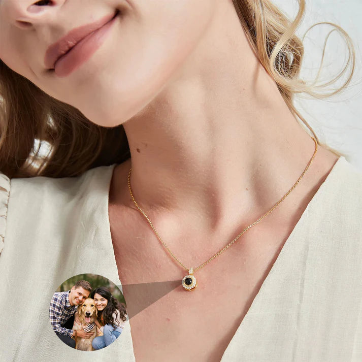 Collar Eco del Tiempo con Foto Personalizada