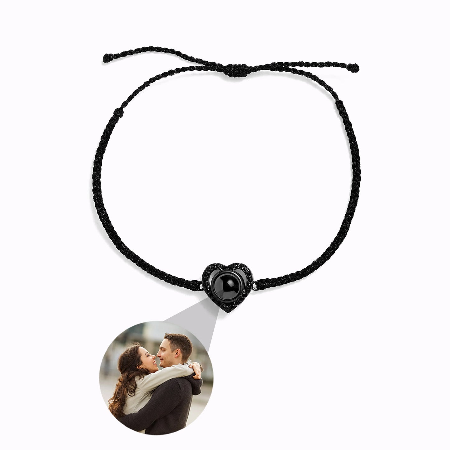 Pulsera Corazón con Foto Personalizada