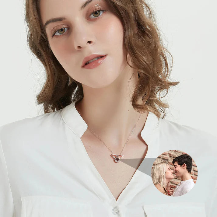 Collar Ángel con Foto Personalizada