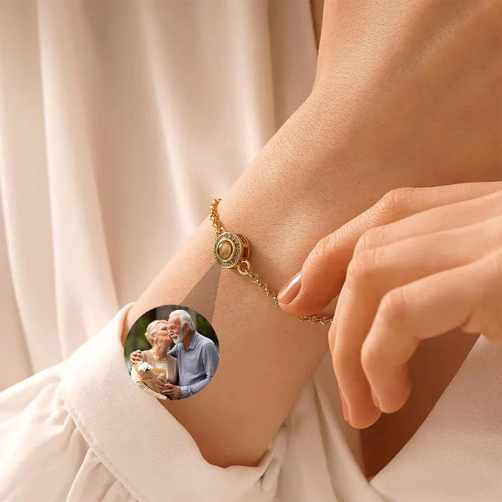Pulsera Reflejo de Sol con Foto Personalizada