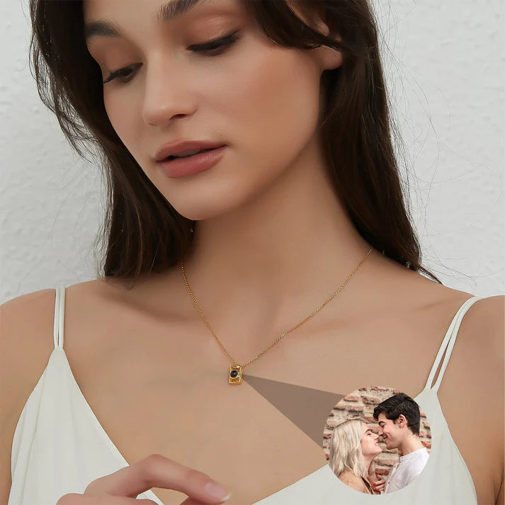 Collar Cámara con Foto Personalizada