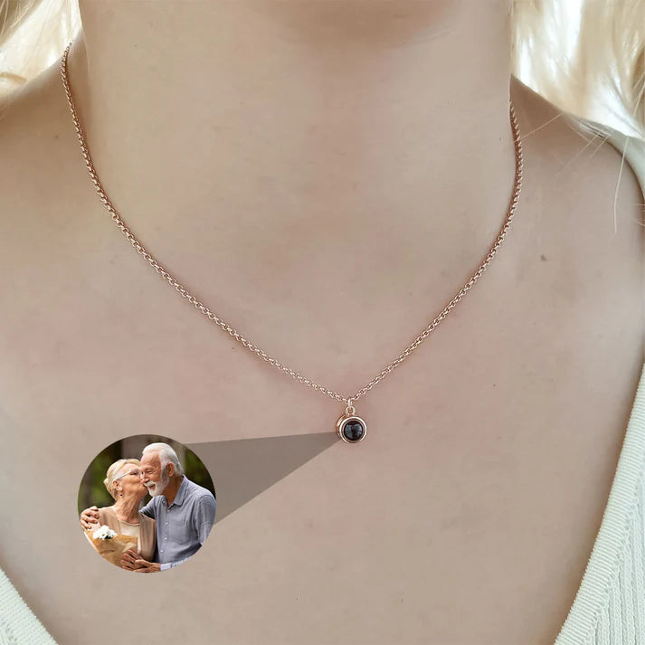 Estuche Rosa Eterna – Collar Memory con Foto Personalizada
