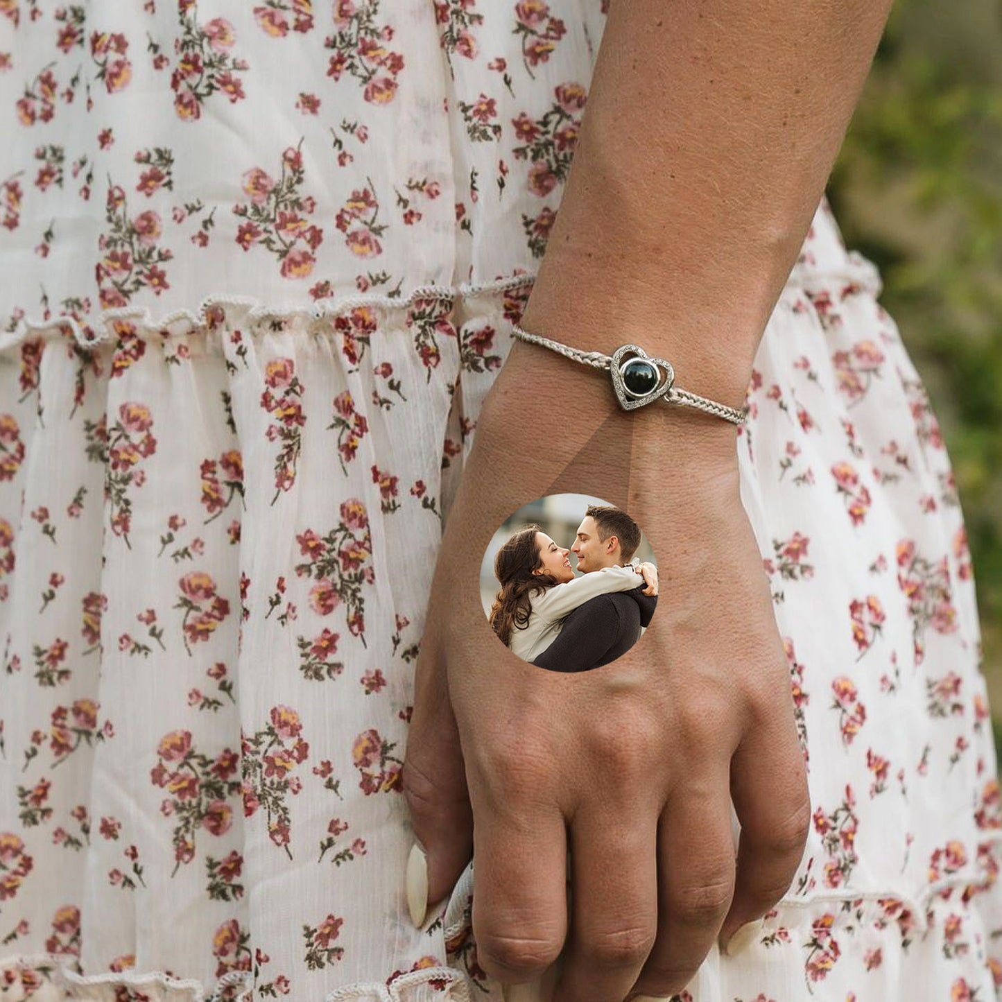 Pulsera Corazón con Foto Personalizada