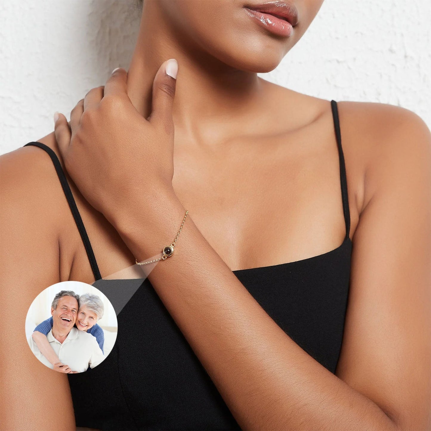 Pulsera Eco del Tiempo con Foto Personalizada