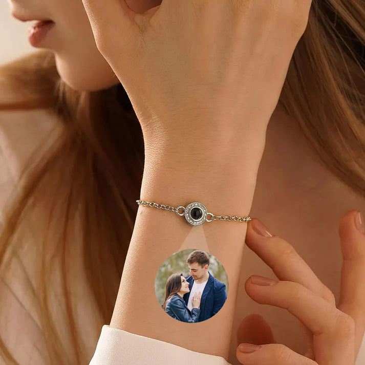 Pulsera Reflejo de Sol con Foto Personalizada