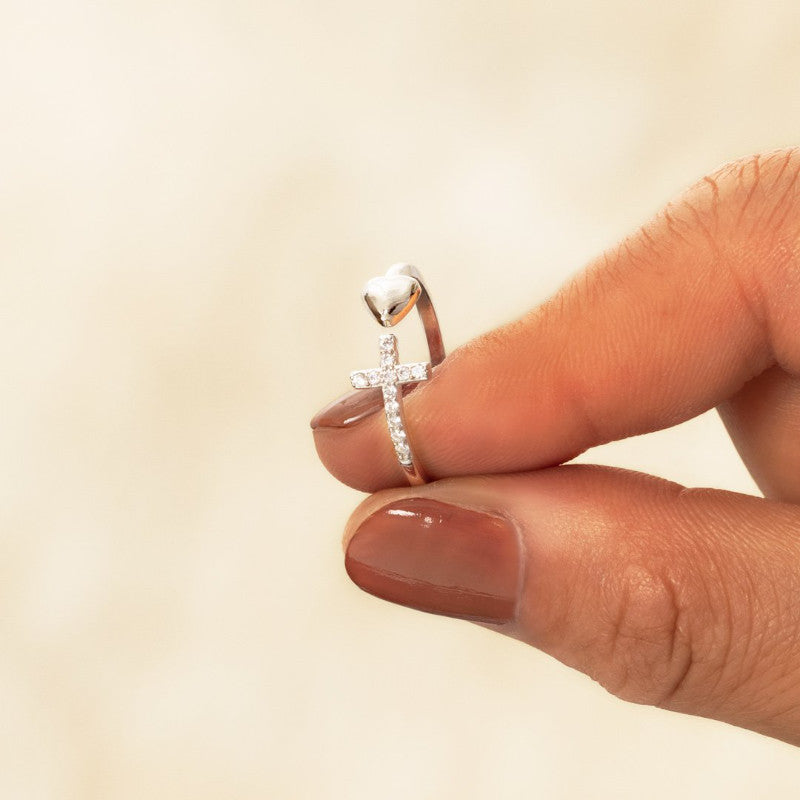 Para Mi Hija – Creo en Ti – Anillo de Plata 925