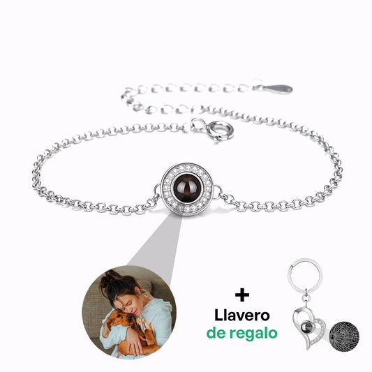 Pulsera Reflejo de Sol con Foto Personalizada
