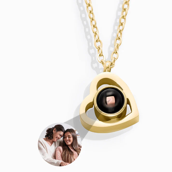 Collar Corazón con Foto Personalizada
