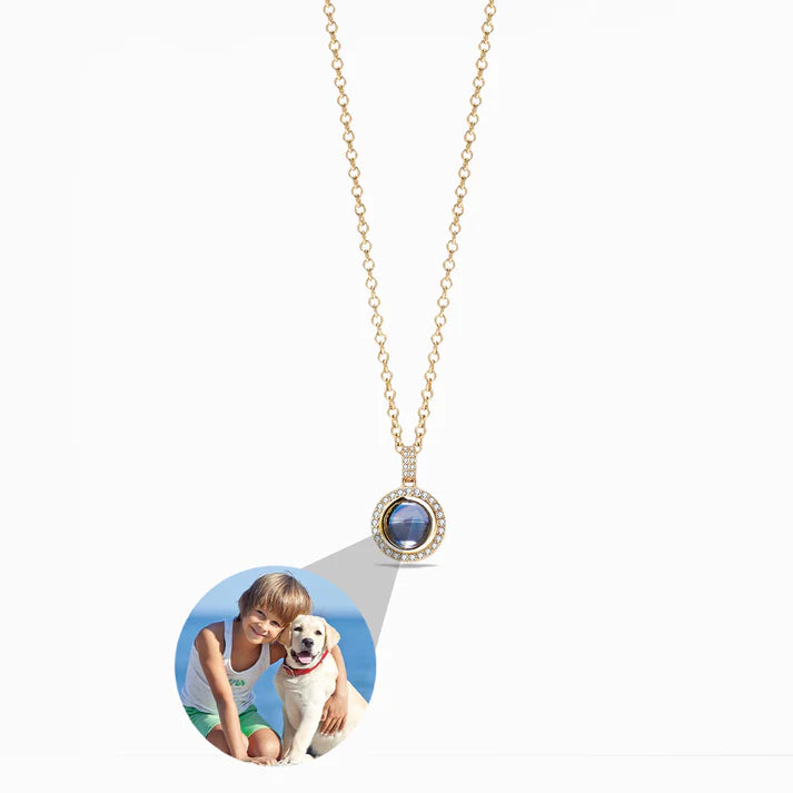 Collar Eco del Tiempo con Foto Personalizada