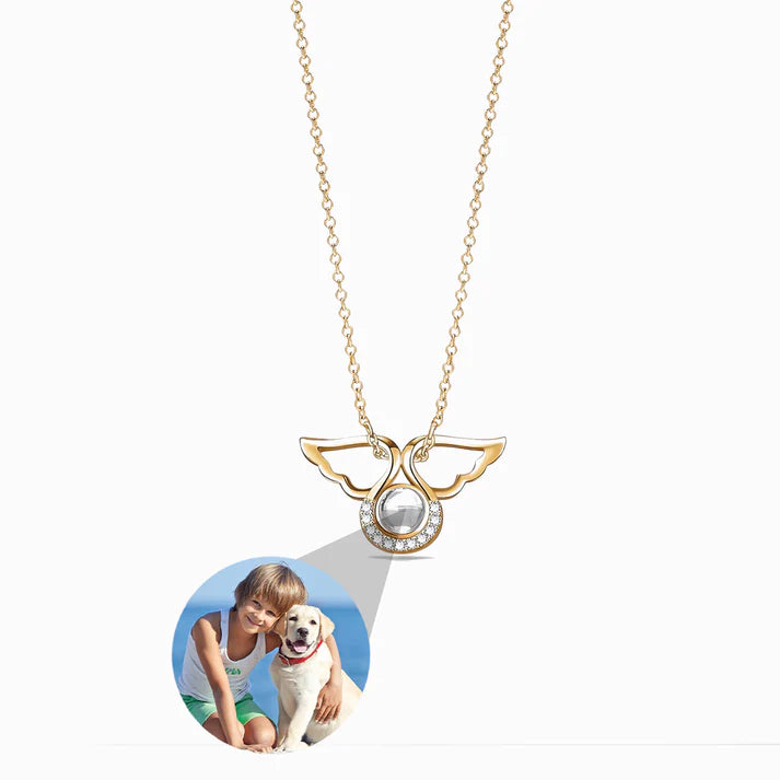 Collar Ángel con Foto Personalizada