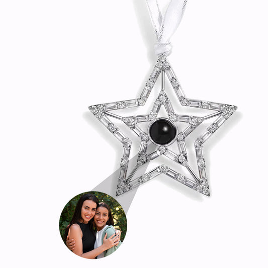 Adorno Estrella Mágica con Foto Personalizada