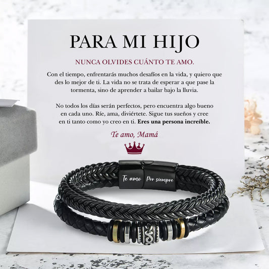 Para Mi Hijo - Pulsera Te Amo por Siempre