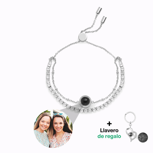 Pulsera Luminescencia con Foto Personalizada