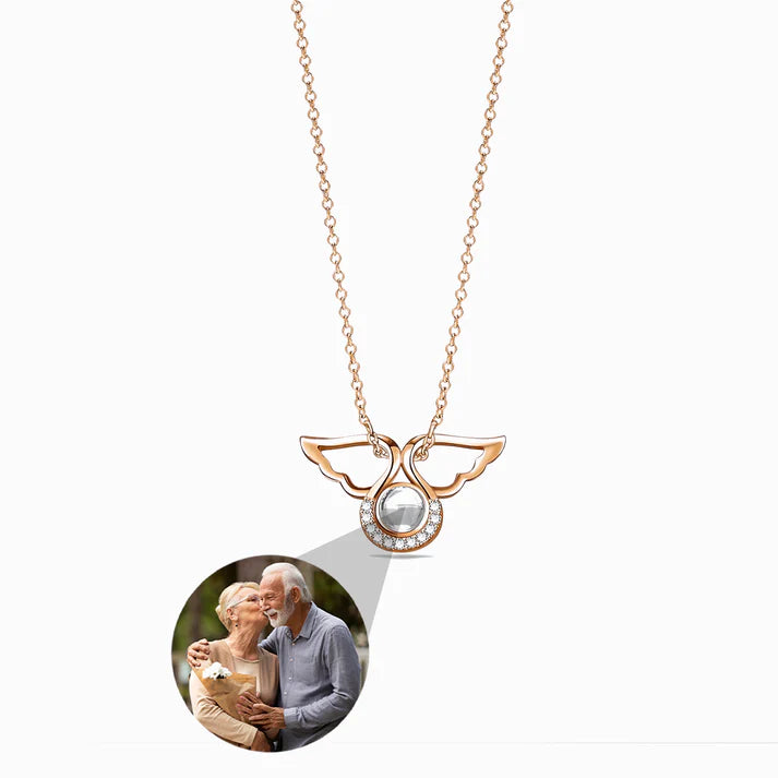 Collar Ángel con Foto Personalizada
