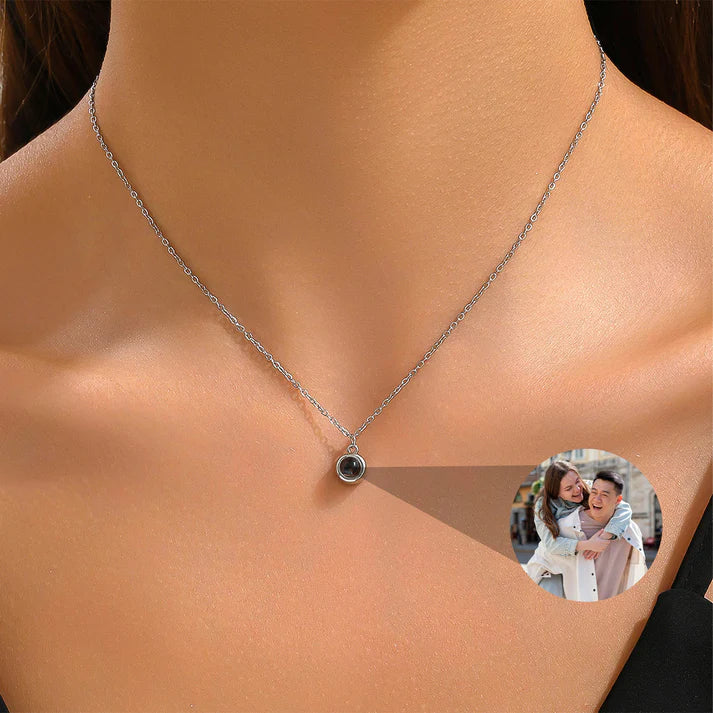 Estuche Rosa Eterna – Collar Memory con Foto Personalizada