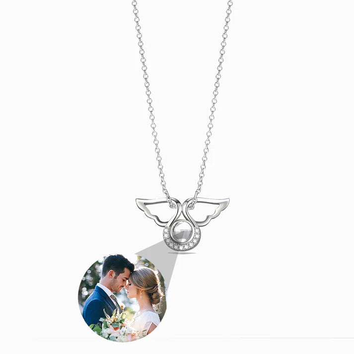 Collar Ángel con Foto Personalizada