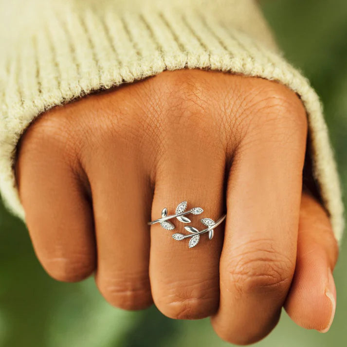 A mi Hija – Anillo de Hojas