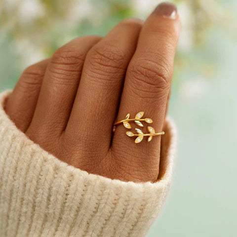 A mi Hija – Anillo de Hojas