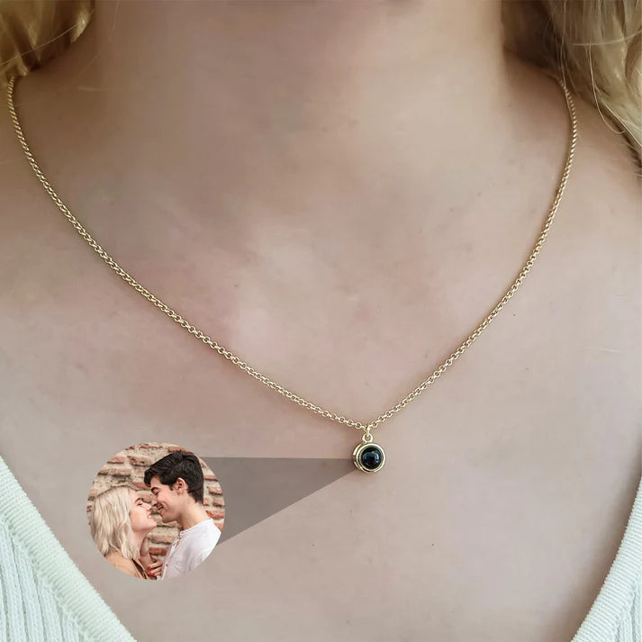 Estuche Rosa Eterna – Collar Memory con Foto Personalizada