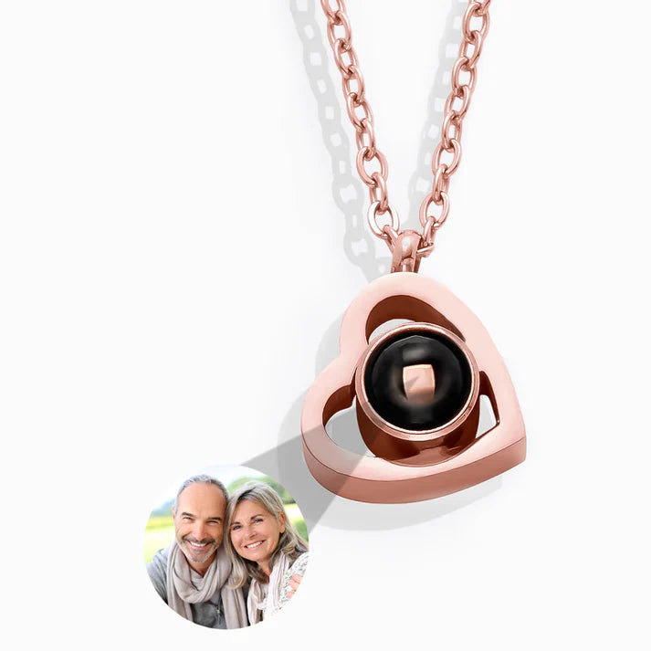 Collar Corazón con Foto Personalizada